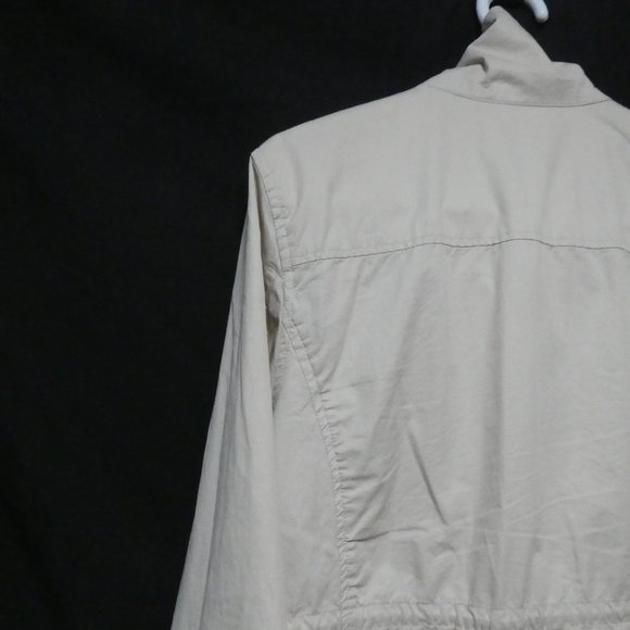 CROFT & BARROW | large | Classic Beige Lightweight Jacket | NWOT - Picture 12 of 16